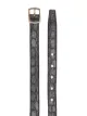 Saint Laurent crocodile-effect belt