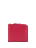 Comme Des Garçons Wallet small zip-around wallet - Red