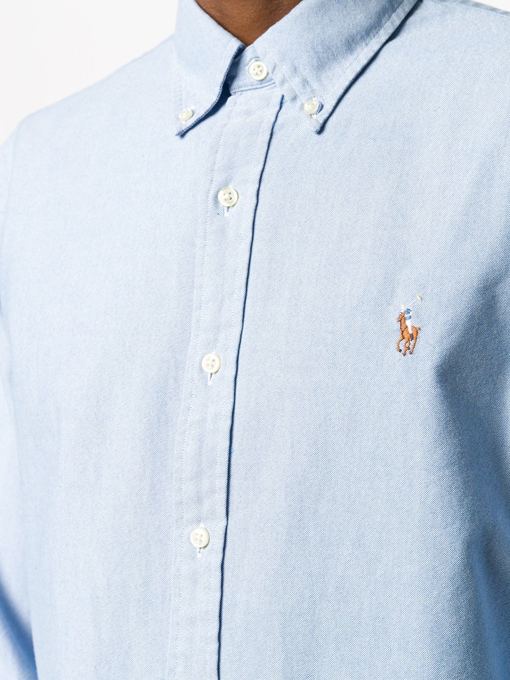 Pale blue 2025 ralph lauren shirt