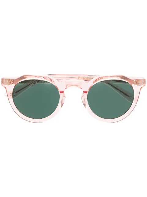 Lesca Picas round-frame sunglasses