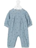 Knot mushroom print body - Blue