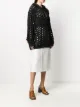 Maison Margiela هودي مزين بثقوب دائرية