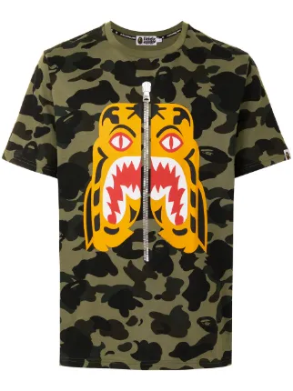 camo bathing ape shirt