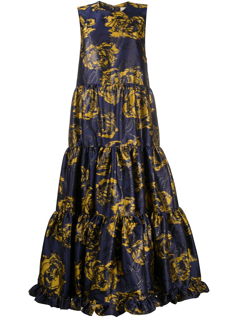 фото Mulberry платье muriel с абстрактным принтом