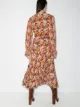 Borgo De Nor Vestito midi a fiori Alexis