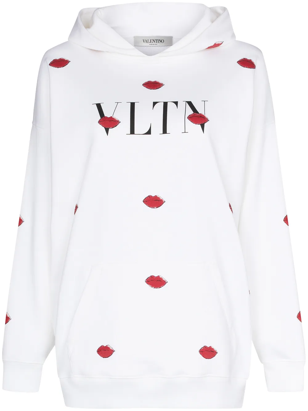 VALENTINO VLTN LE ROUGE COTTON HOODIE