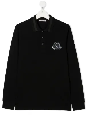 boys moncler polo shirt
