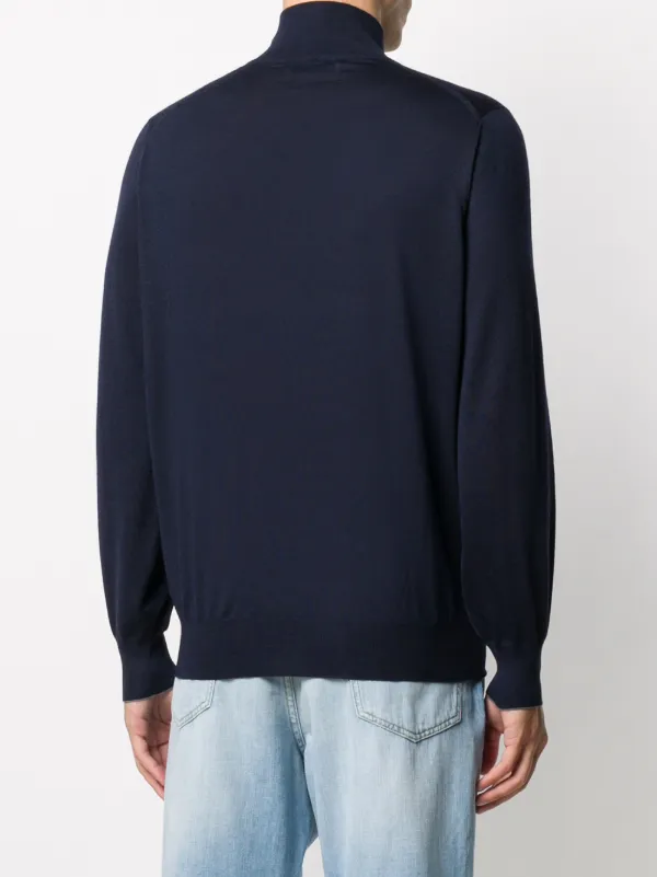 Brunello Cucinelli ハーフジップ カシミアセーター 通販 - FARFETCH