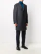 Canali glen plaid single-breasted coat