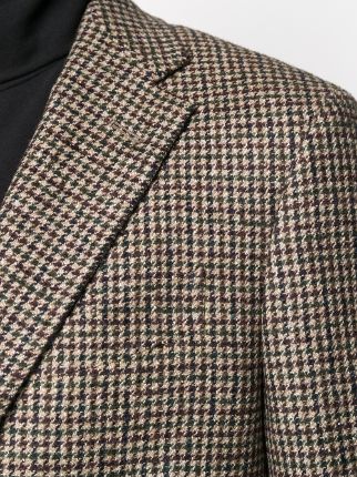 Milano houndstooth pattern blazer展示图