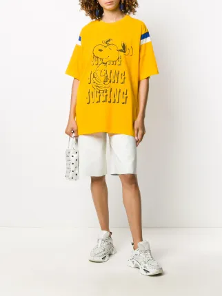 x Peanuts cotton T-shirt展示图