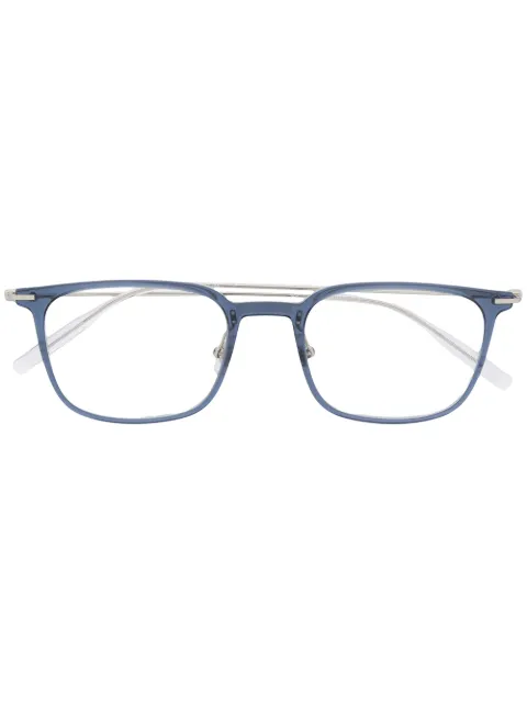 Montblanc lentes con armazón cuadrada