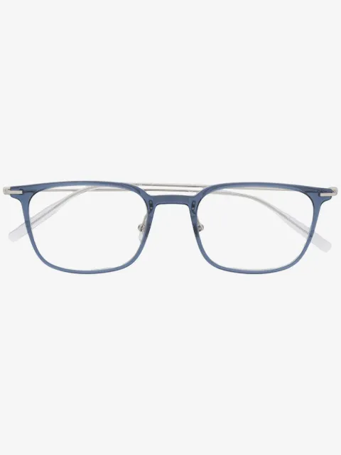 Montblanc square frame glasses