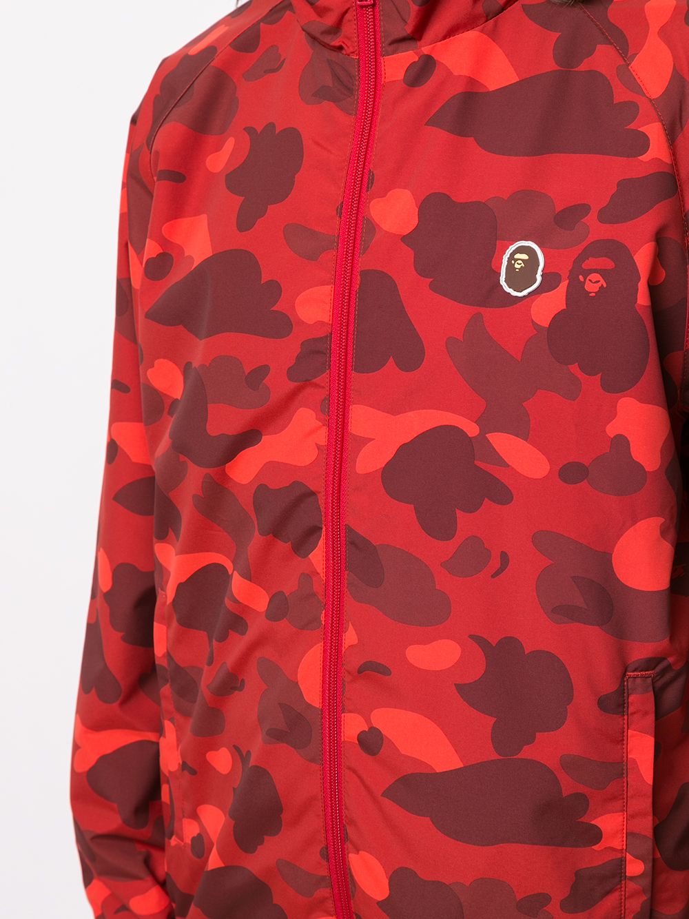 фото A bathing ape® куртка camo track