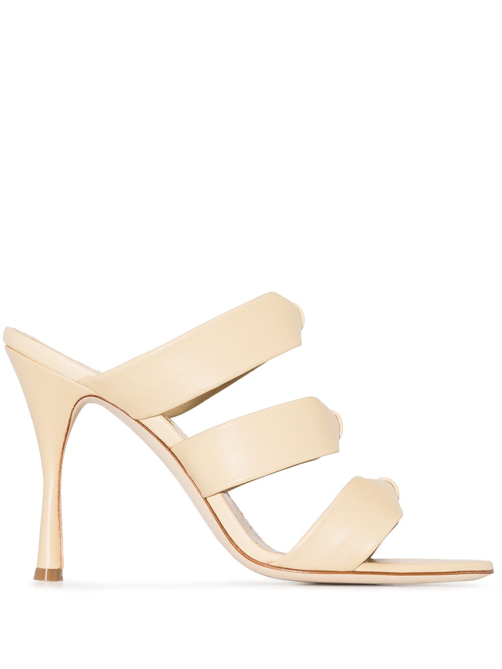 Shop Manolo Blahnik Gyrica 105mm mules with Express Delivery - FARFETCH