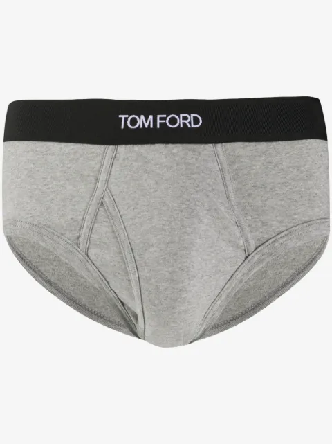 TOM FORD logo-waistband briefs