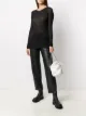 الصورة 2 من Rick Owens كنزة طويلة بتصميم واسع