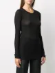 Rick Owens كنزة طويلة بتصميم واسع