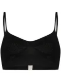 Baserange soft cup bralette - Black
