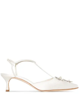 Manolo Blahnik Boetia 50mm T-bar pumps 