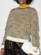 Image 2 of Plan C check high-neck jumper