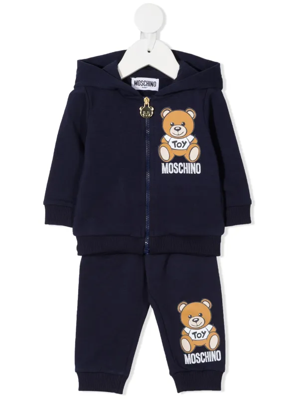 moschino baby blue tracksuit
