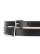 Alexander McQueen double buckle belt