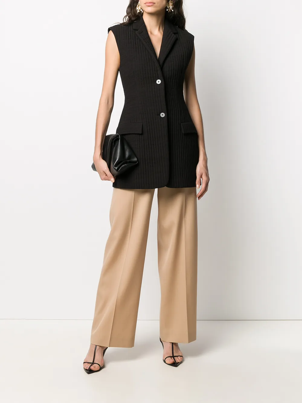 Jil Sander High waist pantalon - Beige