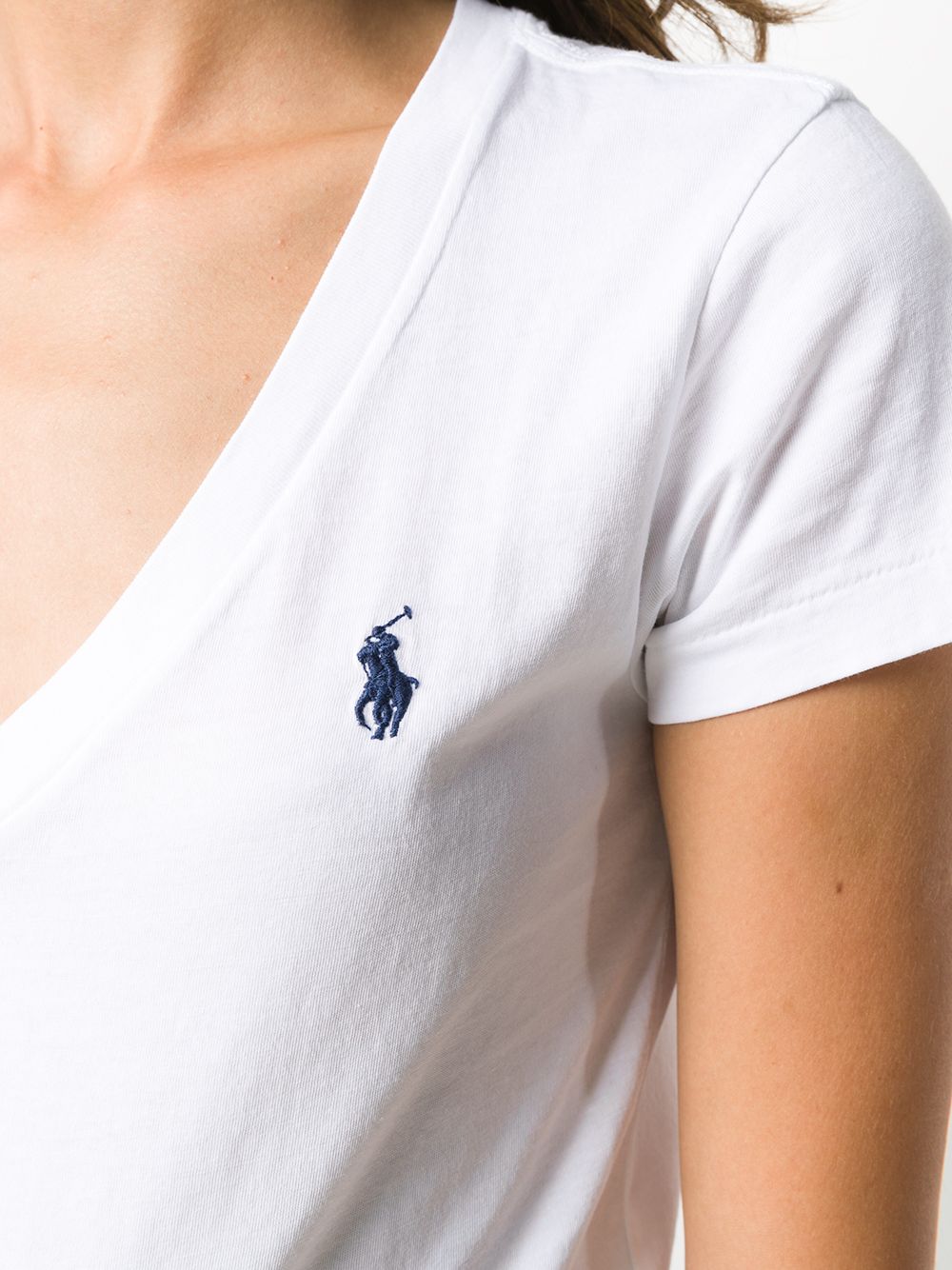 фото Polo ralph lauren футболка с вышитым логотипом