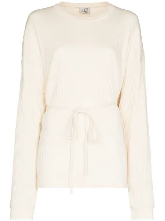 Baserange Shaw Belted Oversized Sweatshirt - Farfetch