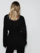 Baserange Shaw belted ribbed organic cotton sweatshirt