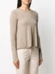 Forte Forte rolled hem long-sleeve jumper