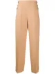 Image 1 of Jil Sander side button straight leg trousers