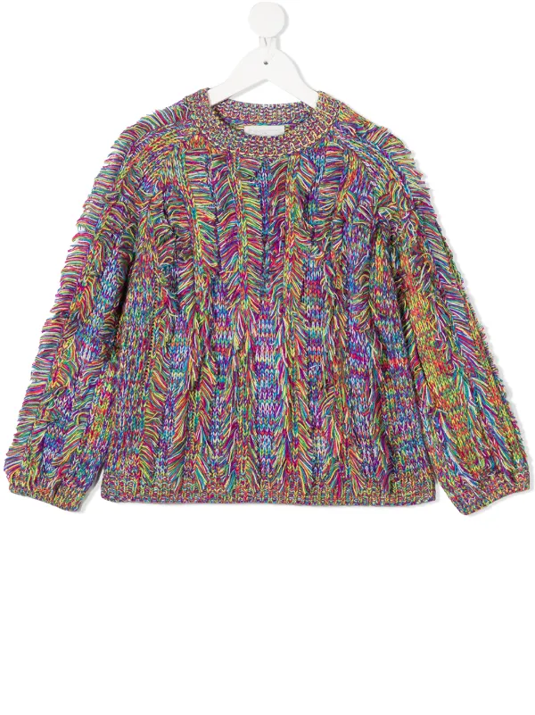 stella mccartney rainbow sweater