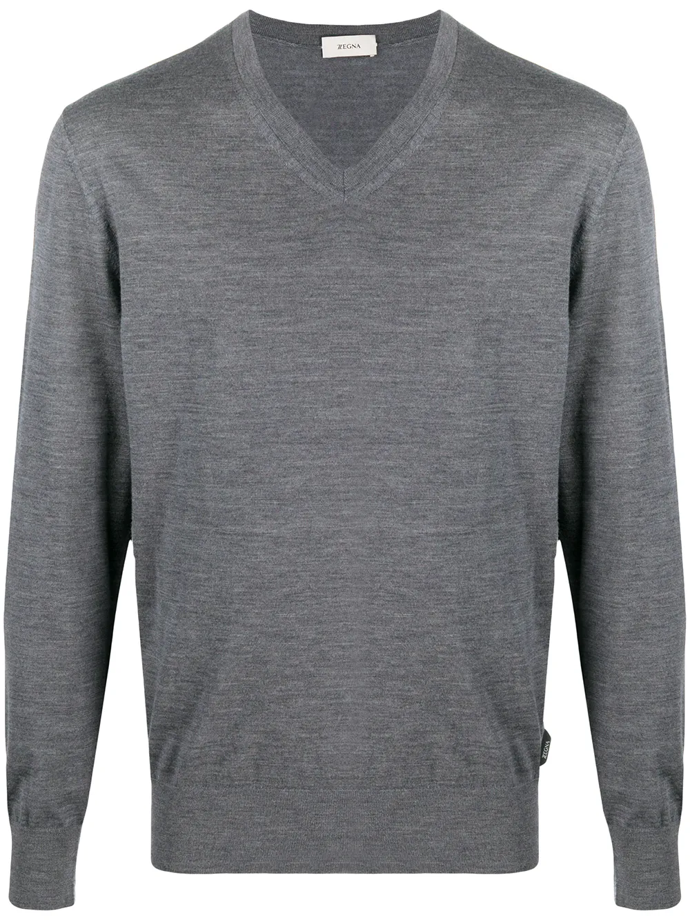 fine knit grey jumper
