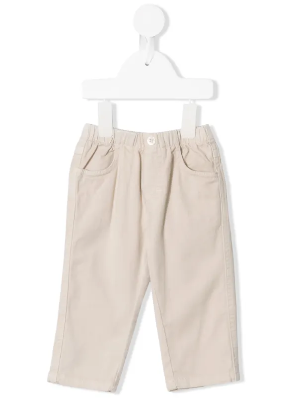 elasticated chinos