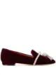 Image 1 of Giannico Louis velvet ballerinas