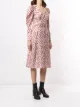 Shrimps all-over print shirt dress