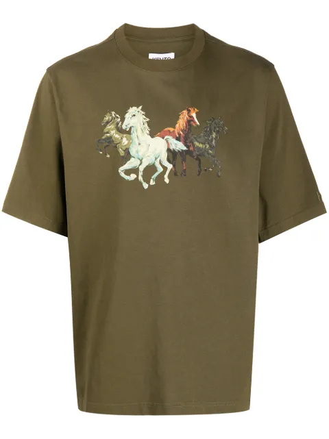 kenzo horse shirt