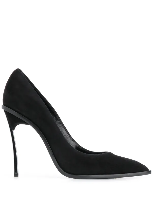 casadei peep toe pumps