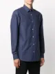 Z Zegna dotted long-sleeve shirt