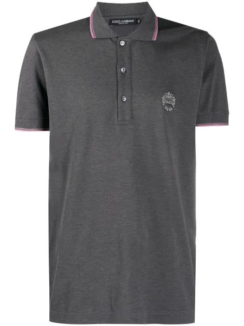 Dolce & Gabbana embroidered logo polo shirt