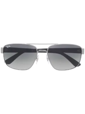 Ray-Ban Olympian I Deluxe Sunglasses | Black | FARFETCH RO