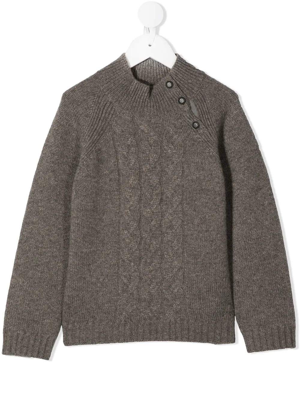 

Bonpoint suéter tejido de ochos - Gris