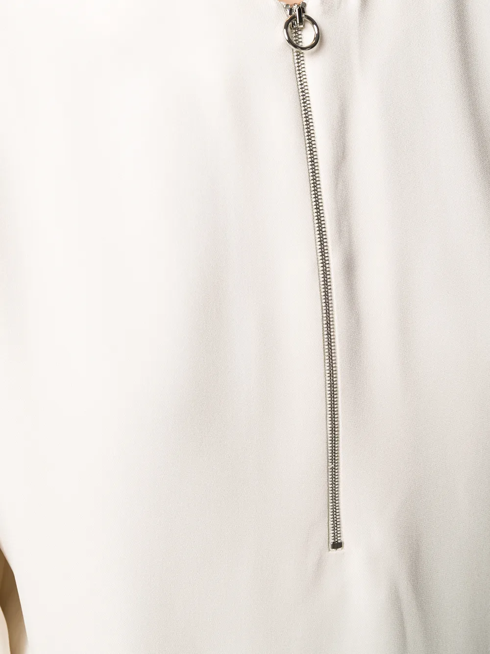 Stella McCartney Blouse met rits Beige