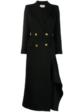 alexander mcqueen dress coat