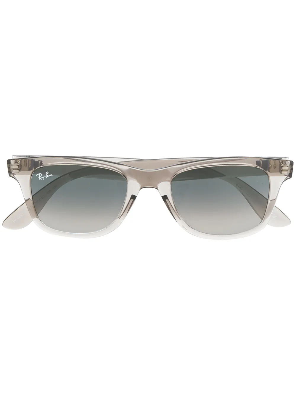 lunettes de soleil à monture rectangulaire