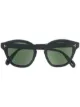 Image 1 of Oliver Peoples round frame tinted sunglasses