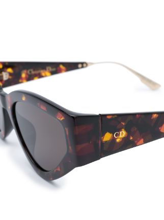 cat-eye tortoiseshell sunglasses展示图