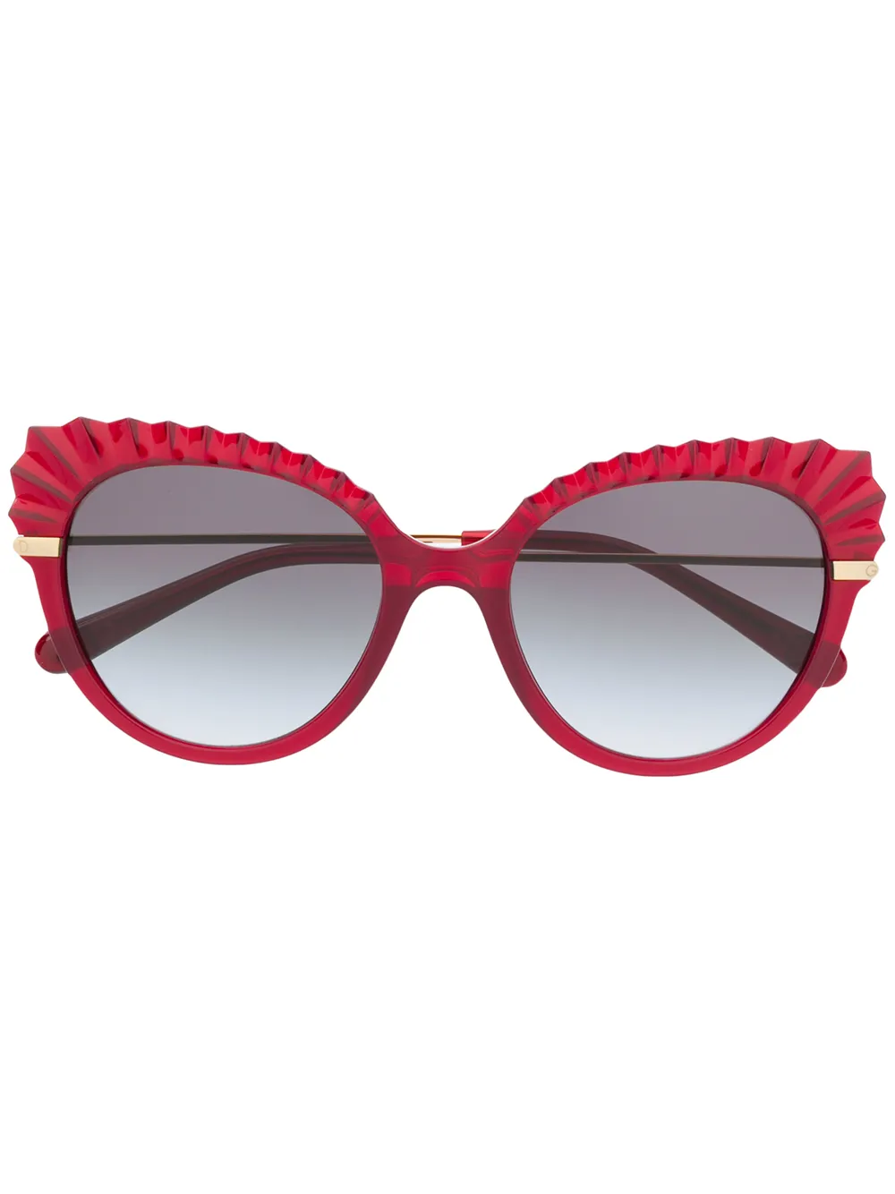Dolce & Gabbana Eyewear солнцезащитные очки в оправе кошачий глаз